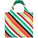 LOQI Pop Collection Pouch Reusable Bags, Multicolored, Set of 4