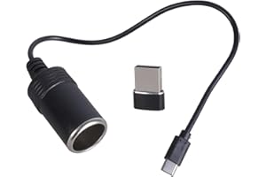 USB to Car Cigarettes Lighters Female Socket 12V Power Cable with Type C Adapter for Vehicle Accessories Cigarettes Lighters 
