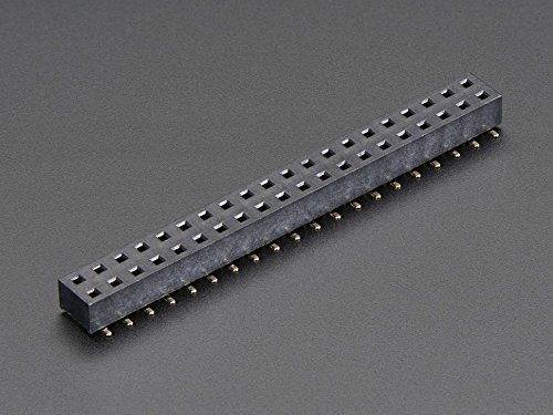 Adafruit SMT GPIO Header for Raspberry Pi HAT - 2x20 Short Female Header [ADA2187]