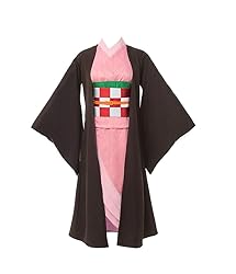 CR ROLECOS Nezuko Kamado Cosplay Costume for Demon