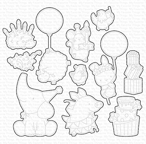 MY FAVORITE THINGS NAMIC DIE Bday, Birthday Buds, One Size - Image 4