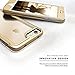 Zizo ION Series Compatible with iPhone 6S Plus Case Military Grade Drop Tested with Tempered Glass Screen Protector iPhone 6 Plus Case Gold Clear