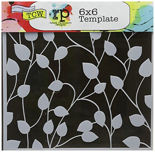 Crafter s workshop template, 6 by 6-inch, climbing vine