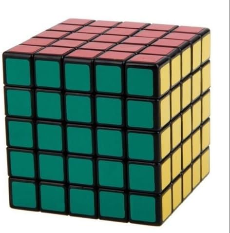 New ShengShou 5x5x5 Speed Ultra-smooth Magic Cube Puzzle Twist 5x5 Black Xmas