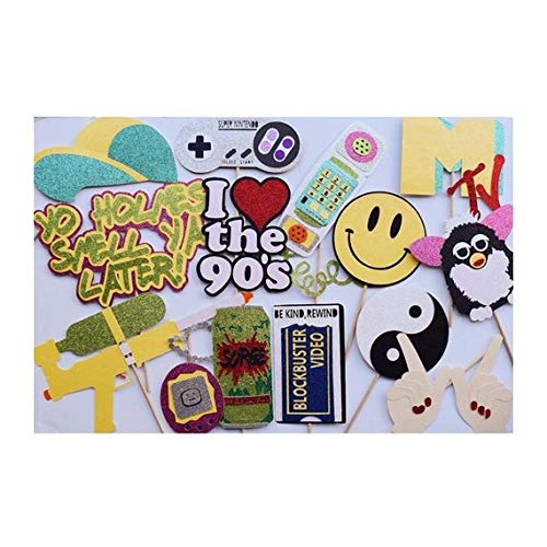 Amazon Com 90s Photo Booth Props 90s Bachelorette Party Decor