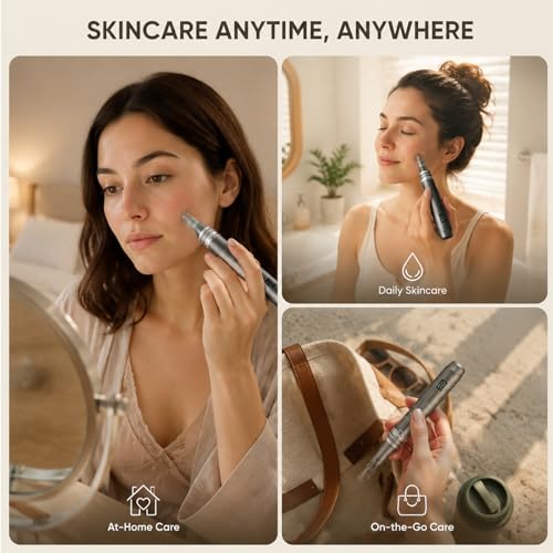 Dr Pen Microneedling Pen M8 for Home Use - Adjustable Derma Stamp for Men & Women