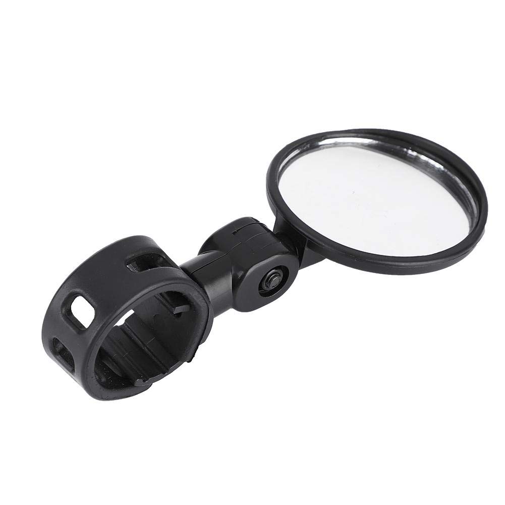 ycle rear view mirror,Adjustable Handlebar Rear View Mirrors Rotatable Handlebar Glass Mirror Convex Reflector Mirror With Wide Angle Lens replacement for Mountain Road Bike
