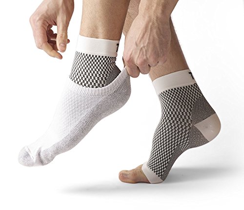 Plantar Fasciitis Compression Socks By Treat My Feet – Relief From Foot Pain, Swelling & Edema – Improves Blood Circulation, Achilles Heel & Arch Support – FDA Registered Ankle Sock (Small - 3pack)