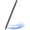 Stylus Pen, Stylus Pen for Touch Screen 1.5mm Fine Point Rechargeable Universal Stylus Pencil Compatible with Android/iOS/iPad/iPhone/Smartphone and Other Tablets （Black）