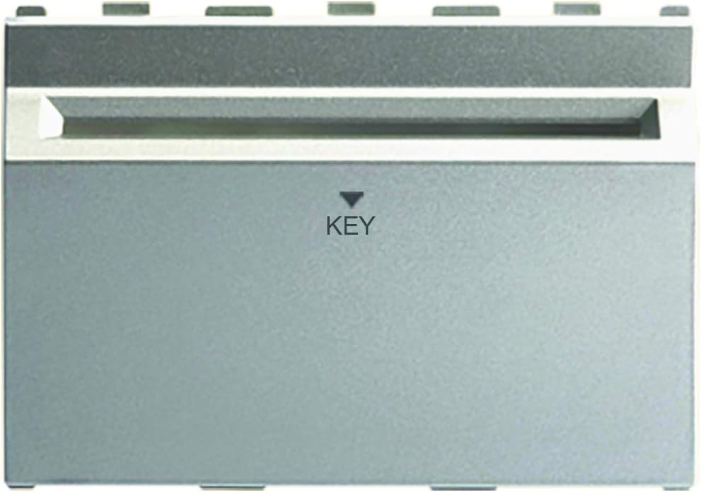 Anchor by Panasonic 66701S Roma Urban Modular 3M 20A V0 Grade Polycarbonate Electronic Keycard Unit with 30Sec Time Delay (Silver)