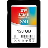 Silicon Power 120GB SSD S60 MLC High Endurance SATA III 2.5" 7mm (0.28") Internal Solid State Drive- Free-download SSD Health Monitor Tool Included (SP120GBSS3S60S25AE)