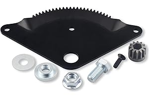 AMTHKNO 532194732 194732 Sector Plate/Steering Gear Rebuild Kit Compatible with Craftsman, AYP, Poulan Mower and Garden Tractor Replace Models 587738906 532194747