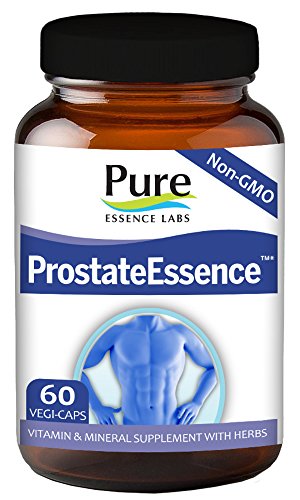 Prostate Essence by Pure Essence Labs - Natural Prostate Health Support Herbal Supplement with Beta Sitosterol - 60 Capsules Prostate Essence by Pure Essence Labs - Natural Prostate Health Support Herbal Supplement with Beta Sitosterol - 60 Capsules