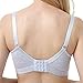 Branii Full Support Cotton Maternity & Nursing Bra With Free Bra Extender and Bra Strap Clip 34B 34C 34D 36B 36C 36D 36E 38D