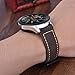 VIGOSS Leather Strap Compatible with Galaxy Watch 46mm Bands/Gear S3 Frontier Band Men 22mm Premium Vintage Crazy Horse Bracelet Replacement for Samsung Galaxy Watch 46mm/Gear S3 Smartwatch