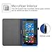 Fintie NuVision 8 Inch Tablet Case - Premium PU Leather Folio Cover with Stylus Holder for 2016 NuVision TM800W560L / 2017 NuVision TM800W610L / TM800P610L 8-Inch Windows Tablet, Royal Blue