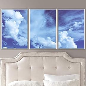 signwin 3 Piece Framed Canvas Wall Art Abstract...