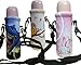 icolor 1L Water Bottle Carrier Holder Sleeve 34oz/1000ml Adjustable Shoulder Strap,Sling Insulated Bottle Bag Case Pouch Cover,Fits Bottle Diameter Less 3.34