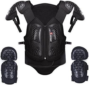 DUHAN Motorcycle Body Armors Full Body Protector Protective Gear(Black, Large)