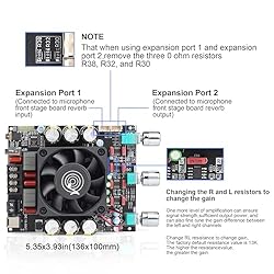 ZK-3002T 300W+300W Bluetooth Digital Amplifier