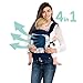LÍLLÉbaby 4-in-1 Essentials All Seasons Ergonomic Baby & Child Carrier, Seven Seas - Cotton