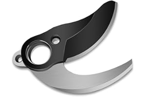 Kebtek Replacement 33MM Blade for KT933 Electric Pruning Shears, SK5 High Carbon Steel Max Cutting Diameter 33 mm (KT933-Blade)