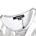ASMAX HaoDuoYi Women Casual Soft Crew Neck Long Sleeve Silver Mini Dress