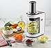 Gourmia GES580 Electric Spiralizer with 3 Blades Recipe Book, 110V - White