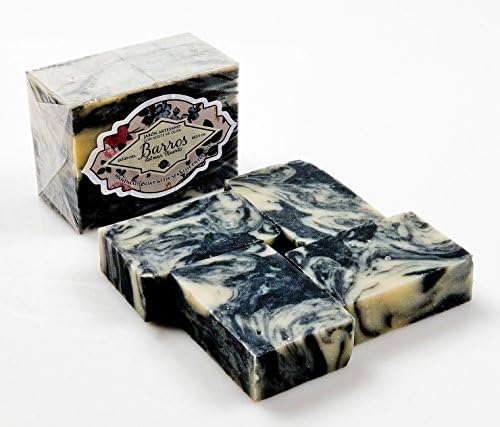DEAD SEA MUD Handmande Soap Bar 100% Organic & Natural with Spanish Olive Oil. Face Hand or Body Soap. VEGAN. 3.5 oz x 4 Bars