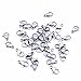 Qitian 10mm Stainless Steel Lobster Claw Clasps for Jewelry Making Hook 50pcs