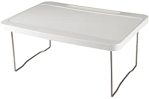 Bed Desk, Portable Folding Lap Desk with Stand Groove, Heavy Duty Bed Tray for Eating Reading Working
