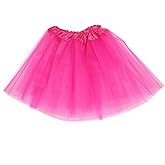 Tulle Skirts Tutu Skirts 3 Layered Ballet Dance Bubble Dress Short Skirts Costumes for Women Girls Teen