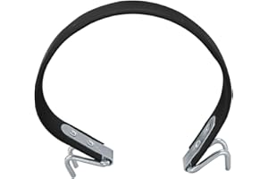 KITUREK Car Battery Carrier Strap, Metal Heavy Duty Battery Lifter, Auto Battery Side Lifting Strap, Car Battery Mounting Bracket, Car Battery Carrier for Car, SUV, Truck, RV (Hook)