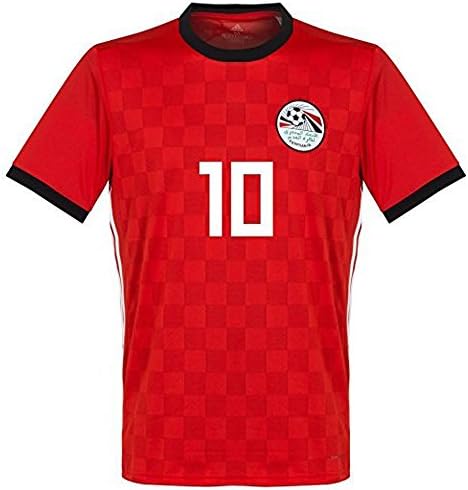 GDQLY Russia 2018 World Cup Salah 10 Egypt National Team Jersey Size L