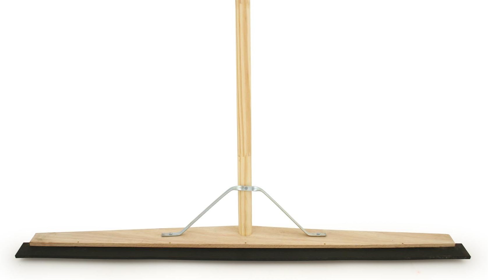 Bentley Industrial II.22/HS45 Wooden Floor Squeegee with Rubber Blade & Handle