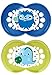 MAM Monsters Orthodontic Pacifier, Boy, 6+ Months, 2-Count