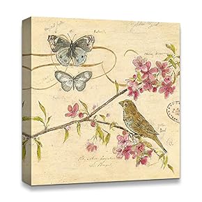 Abstract Antique Style Painting Artwork for Home Framed