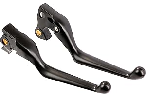 MOCODUO Motorcycle Brake Clutch Levers Hand Lever Set for Harley Sportster XL 883 1200 2014-2023 Control Hand Lever Replacement Accessories Parts Black