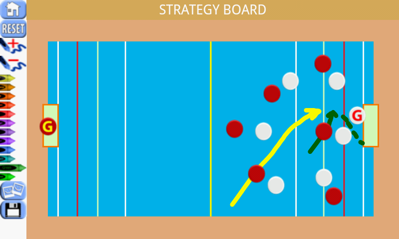 Waterpolo Clipboard & Scoreboard (for Kindle, Tablet & Phone) - Thumbnail 2