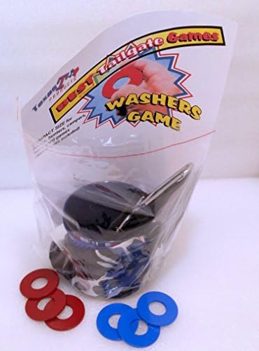 Best WASHERS GAME-travel size games.Addictive back yard fun- Weather proof camping game so hikers, hunters,campers leave it set up overnight and can't wait for more early morning competitive games.