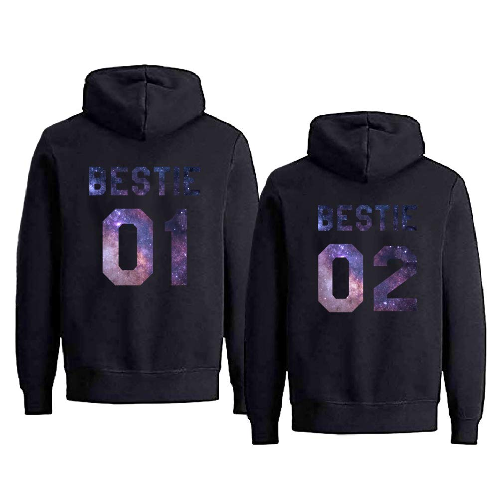 Soul Couple Best Friends Hoodies For Girls Bff Pullover