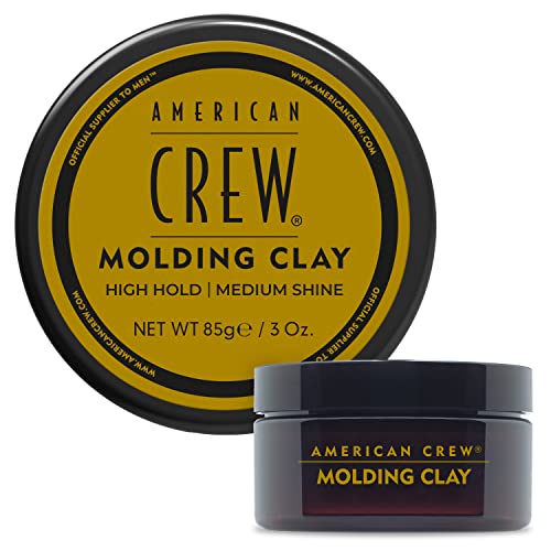 American Crew Men's Molding Clay, Strong Hold & Medium Shine,... 51ZhCz6ZsML