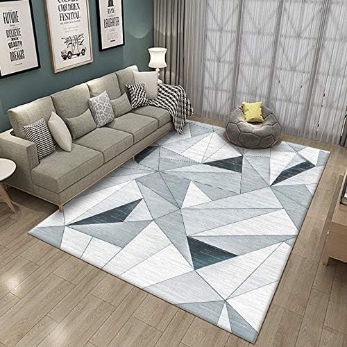 Rug Abstract Modern Area Anti-Skid Rectangle Carpet Easy to Clean Stain Resistant for Living Room Bedroom Indoor Outdoor Mat GTMYUK,K,200x300cm