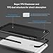 FOXNOV iPhone 8 Case, iPhone 7 Case, iPhone 7/8 Shock Absorption Case Crystal Clear Cover Slim Soft Touch Durable Protective TPU Case with Bumper (Black)