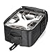 UPair One Travel Quadcopter Backpack, 18 Inch Durable Carrying Cases with Detachable PU Panel, Water Resistant Drone Bag, Black