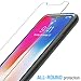 FlexGear Case for iPhone X 360 Slim Hard Case w Soft Touch Coating and Glass Screen Protector, Designed for iPhone X (Matte Black)