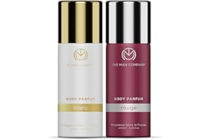 The Man Company Blanc & Rouge Body Perfume Combo Set Perfume For Men - 240 ml