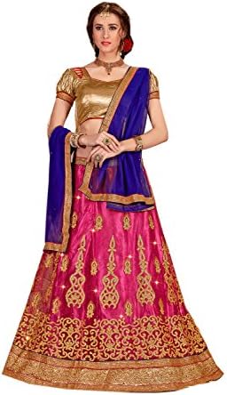 Fashions Trendz Indian Designer Partywear Ethnic Traditional Pink Lehenga Choli