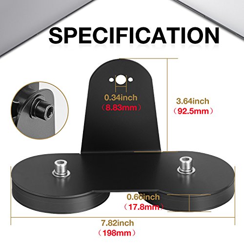 Base LED Light Bar Mounting Brackets, AKD Part Windshield