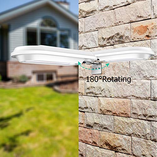 Solar Deck Lights Outdoor Waterproof 18 LED Solar Gutter Lights for Yard Walkways Stairs Patio Pathway Step Driveway (Cool White, 4 Pack) - Thumbnail 3